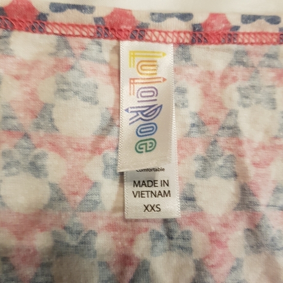 Lularoe women's size XXS Minnie Mouse classic T shirt, New - Picture 3 of 4